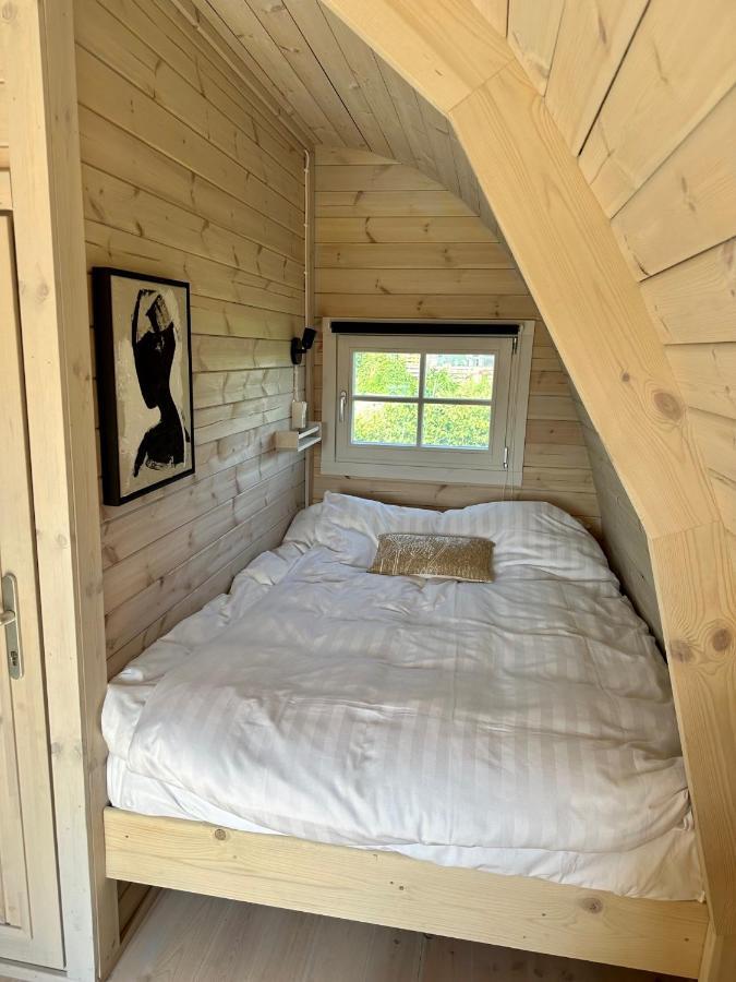 Lodge, Een Super Knus Tiny House, Nabij Vaarwater En Haven! Belt-Schutsloot Εξωτερικό φωτογραφία
